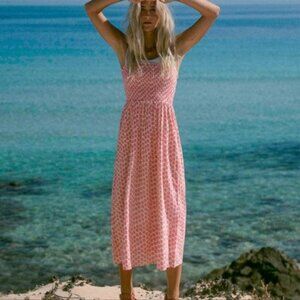 Billabong Baja Breeze MIDI Dress SZ M